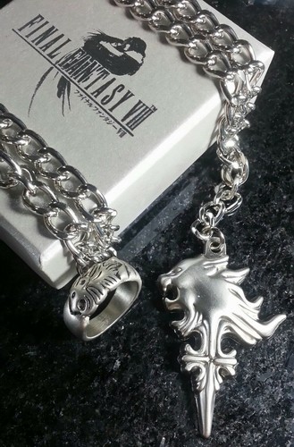 Collana anello final fantasy - e,
