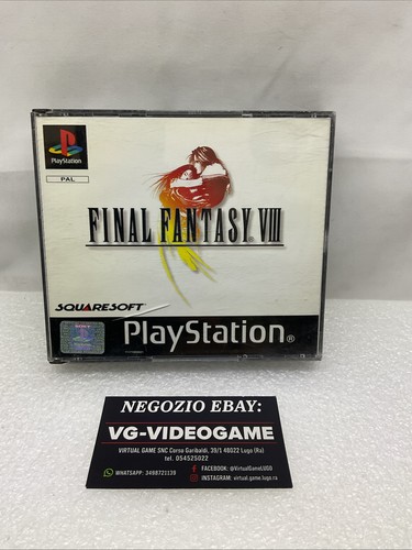 Final fantasy viii sony ps1 - final,