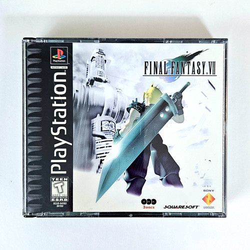 Final fantasy vii - fantasy, label